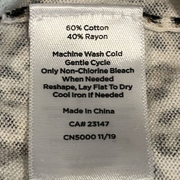 Talbots Top Leopard Animal Print size XL - Picture 8 of 9